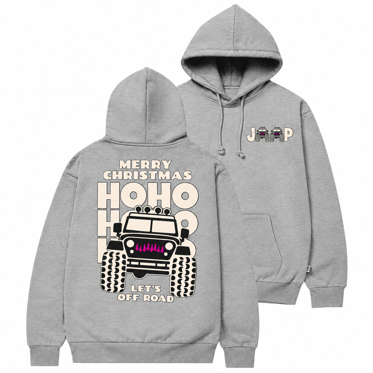 Offroad Hoodie Chirstmas Duck Duck  Unisex Casual Hoodie
