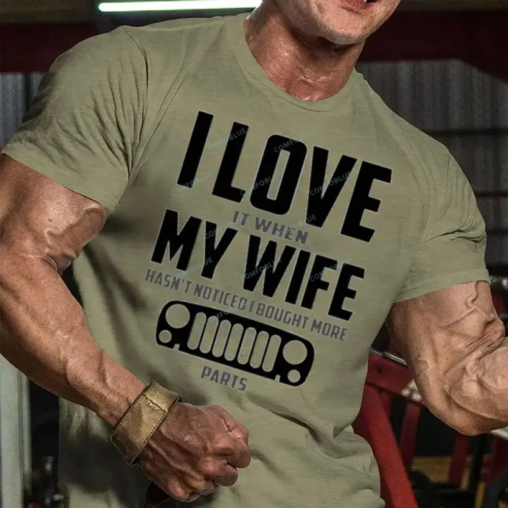 I LOVE It When MY WIFE  Jp Unisex T-shirt