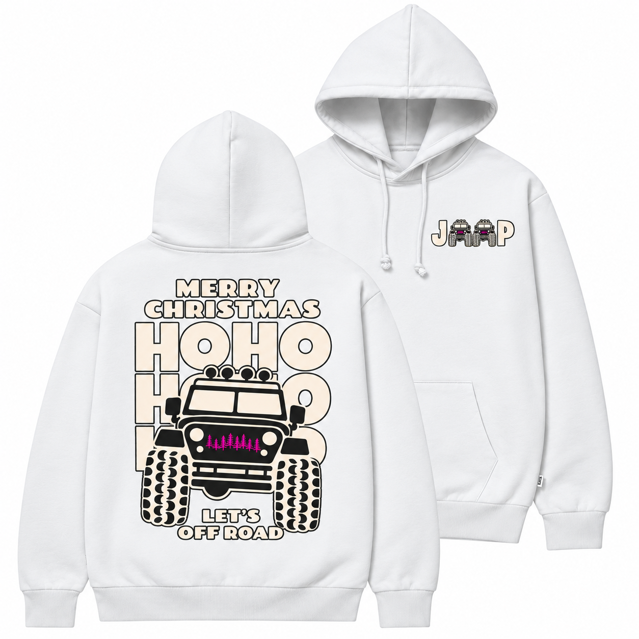 Offroad Hoodie Chirstmas Duck Duck  Unisex Casual Hoodie