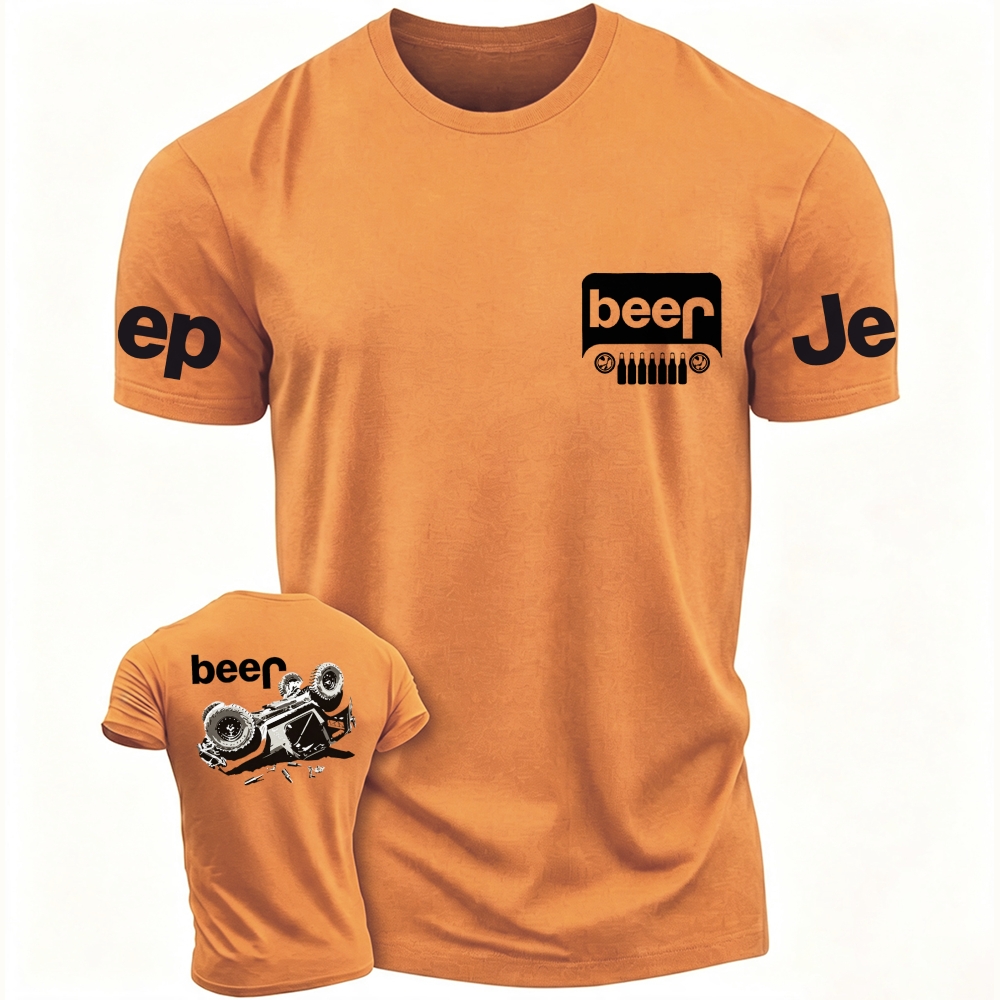 Funny Beer Overturn Jp Offroad Unisex T-shirt