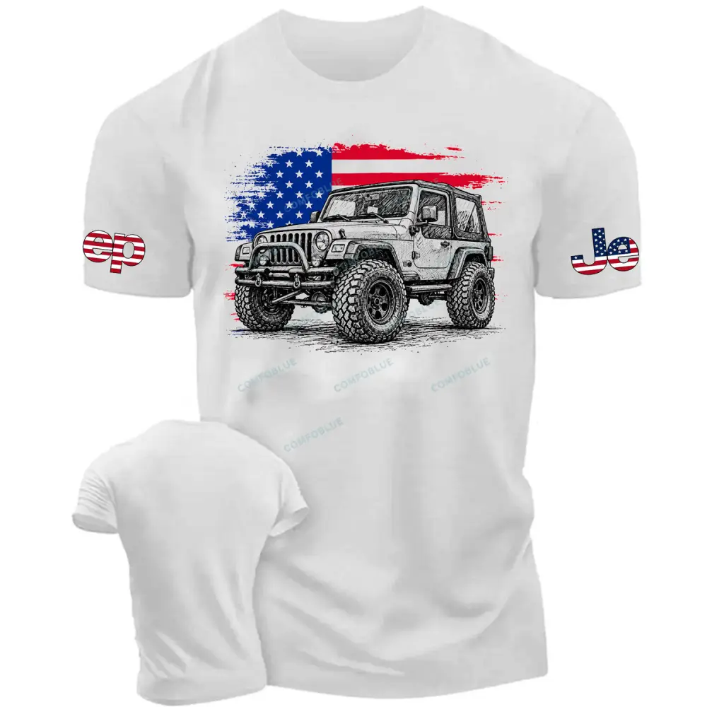 Patriot TJ USA Cotton T-shirt