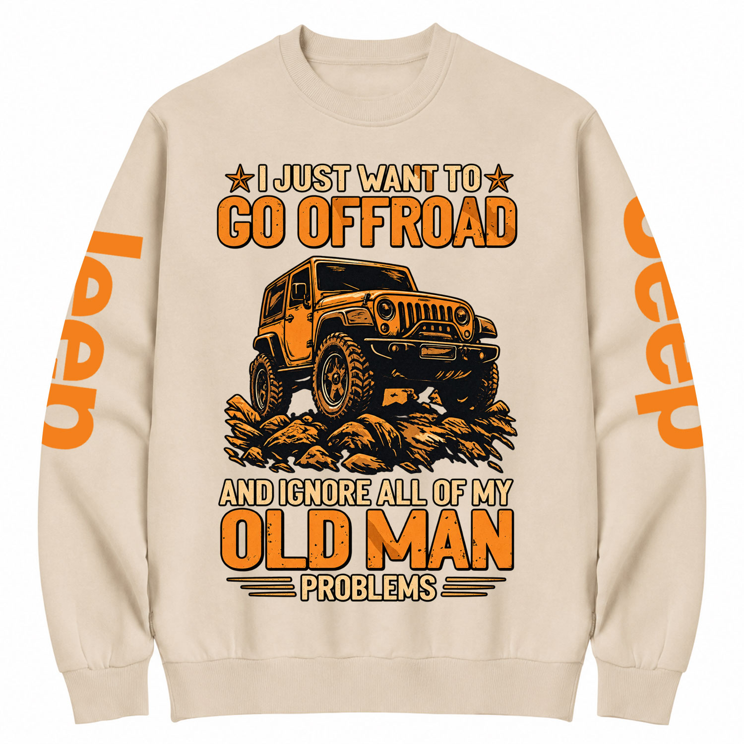 Offroad Therapy Cotton Sweatshirt
