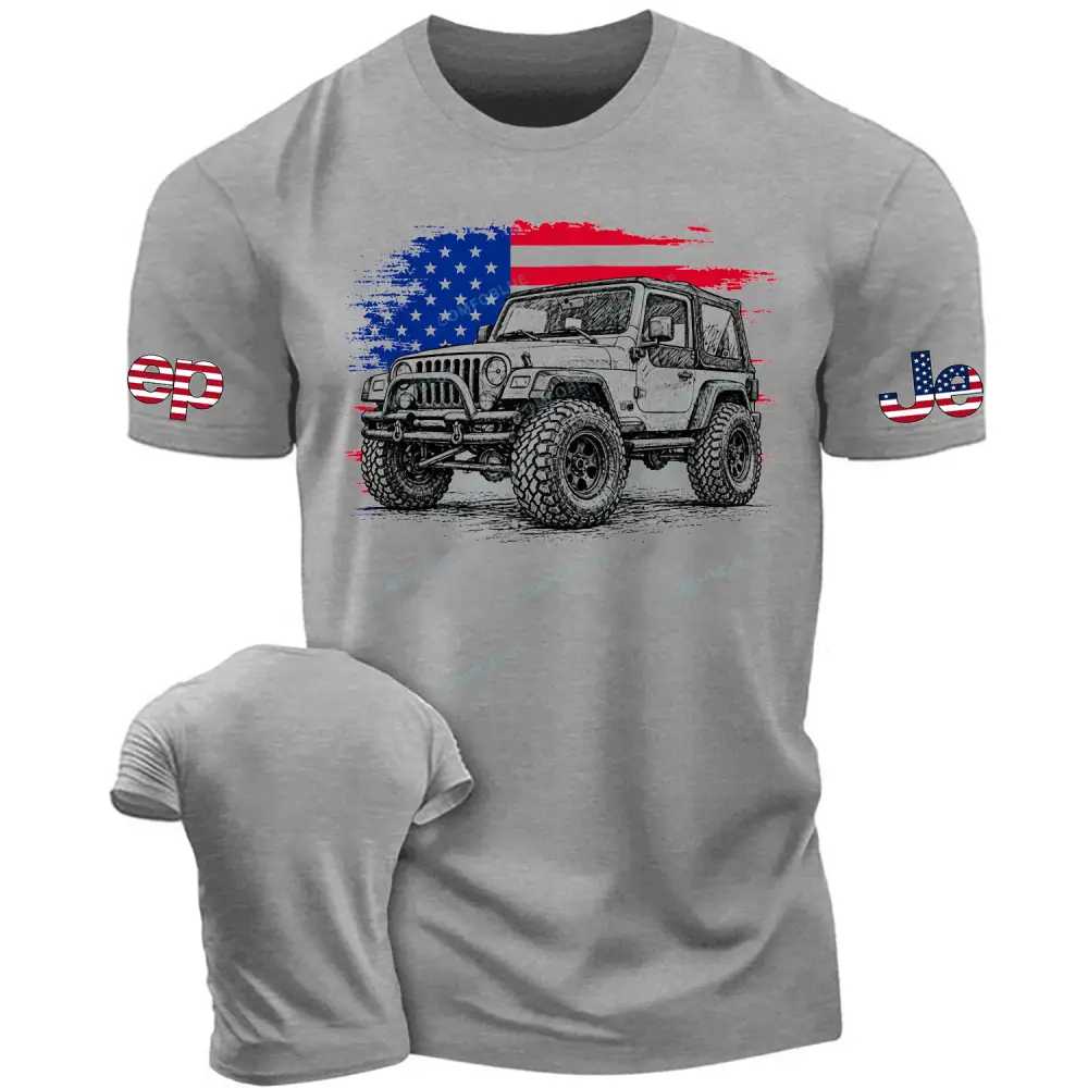 Patriot TJ USA Cotton T-shirt