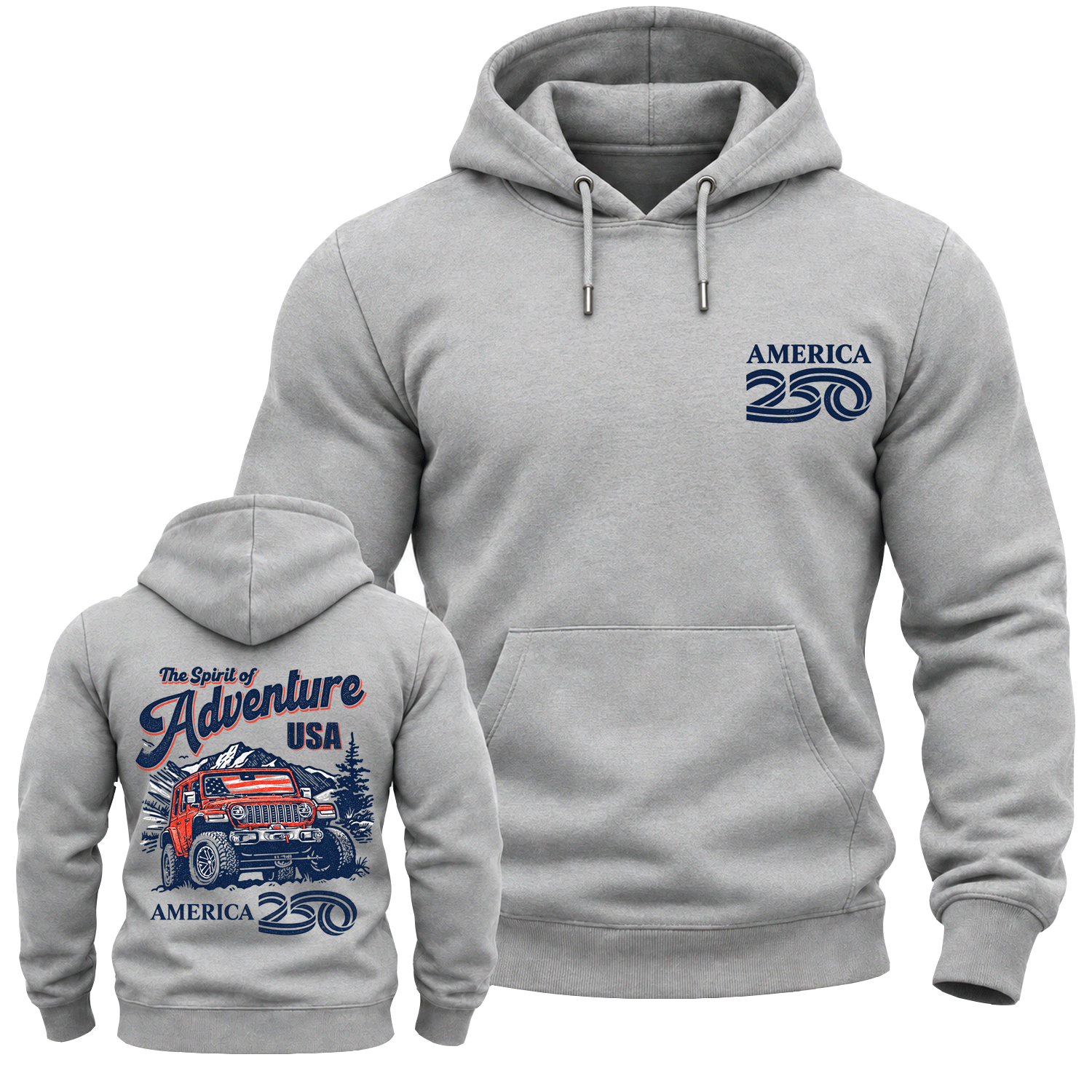 Jeep x America 250 Spirit of Adventure Cotton Hoodie