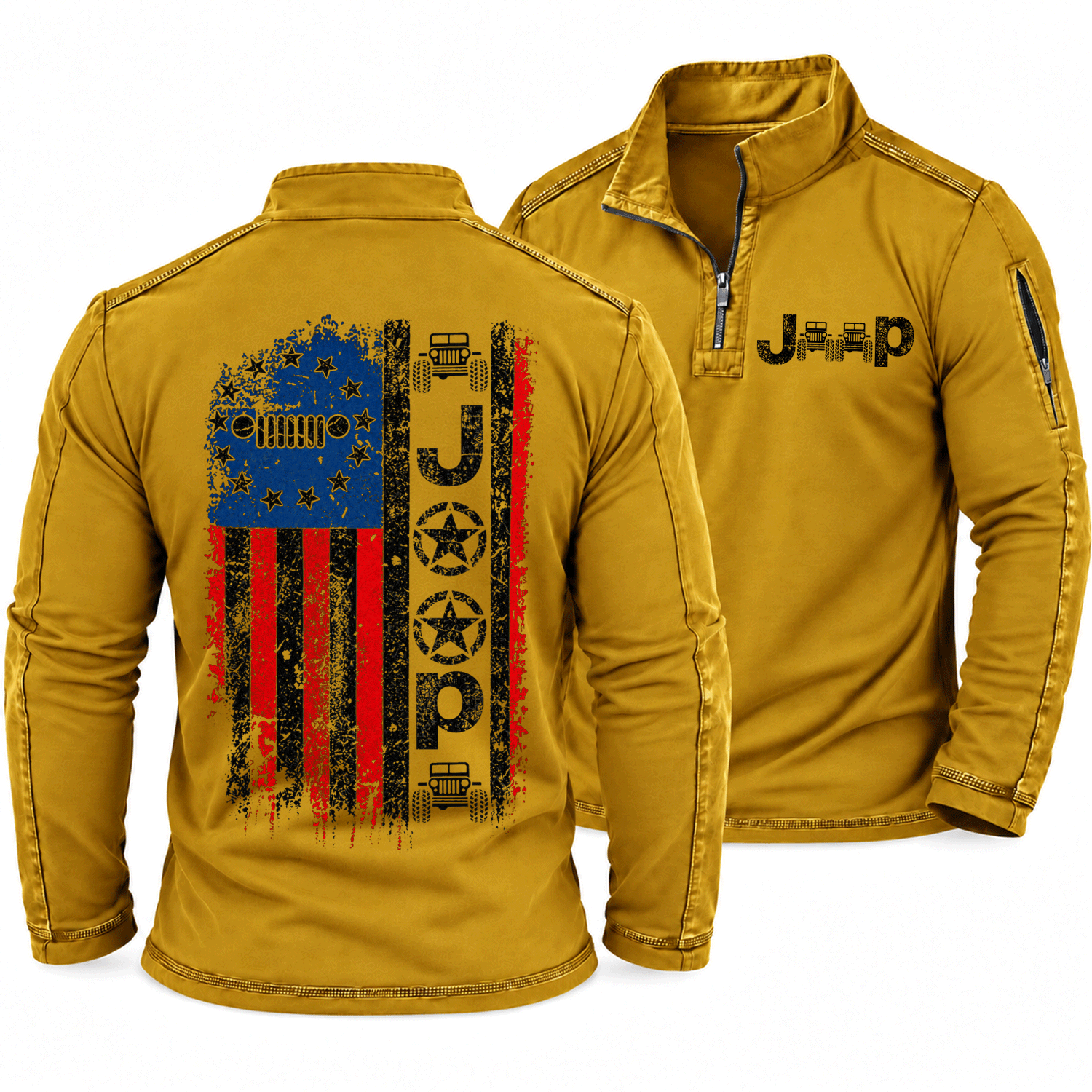 Patriotic Jp Off-Road Men Polo 