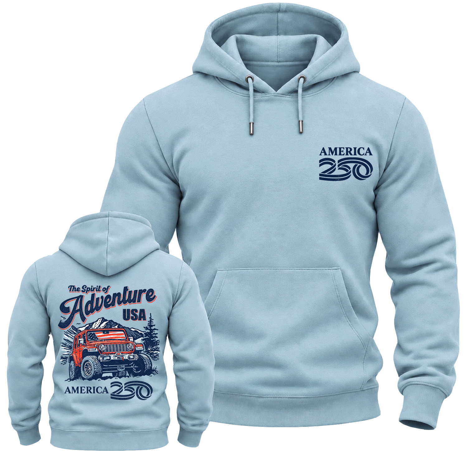 Jeep x America 250 Spirit of Adventure Cotton Hoodie
