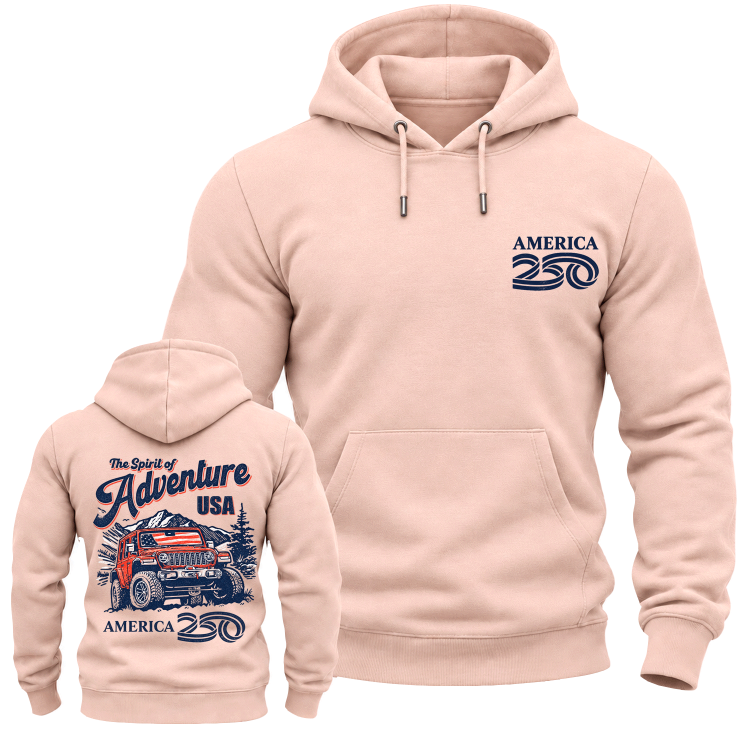 Jeep x America 250 Spirit of Adventure Cotton Hoodie
