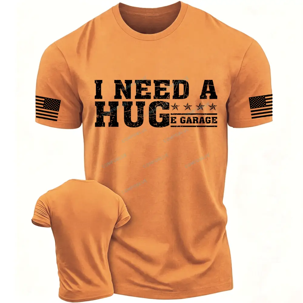 I Need a Huge Garage Funny Car Enthusiast Cotton T-Shirt