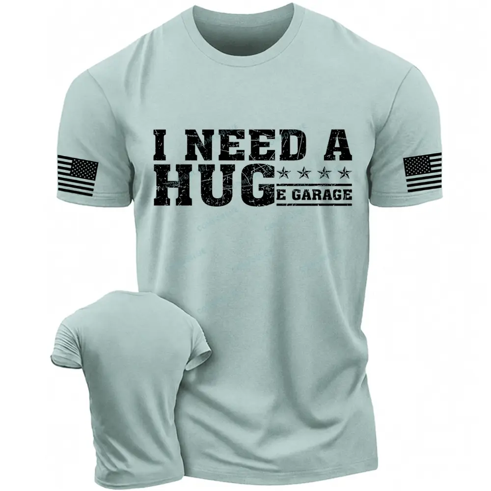 I Need a Huge Garage Funny Car Enthusiast Cotton T-Shirt