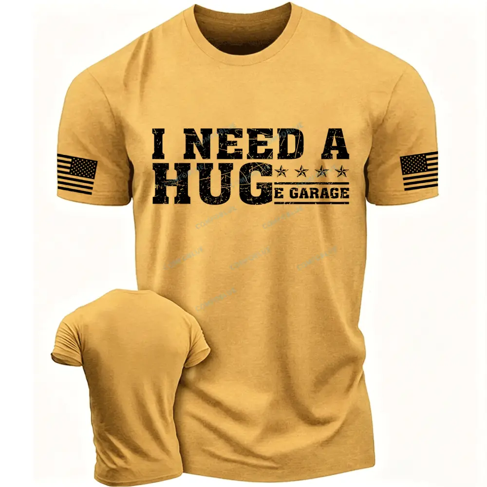 I Need a Huge Garage Funny Car Enthusiast Cotton T-Shirt