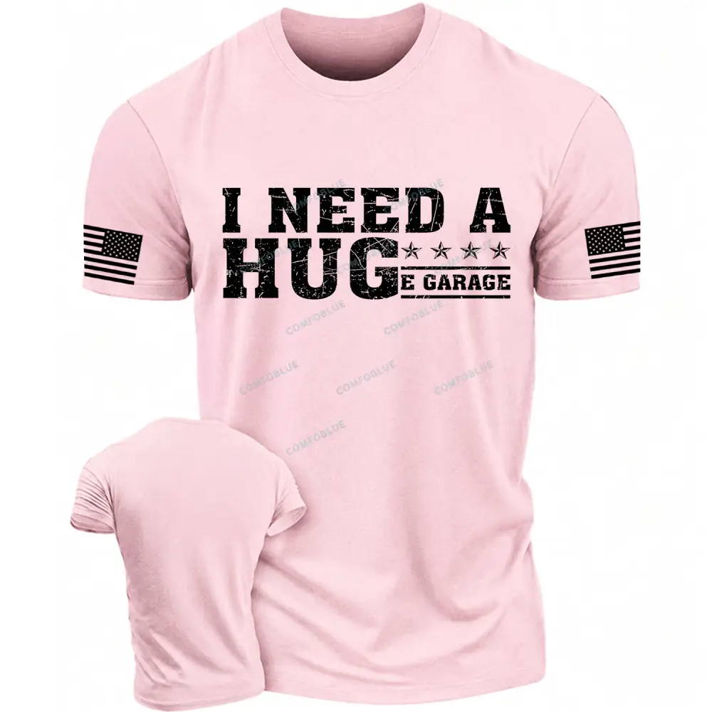 I Need a Huge Garage Funny Car Enthusiast Cotton T-Shirt