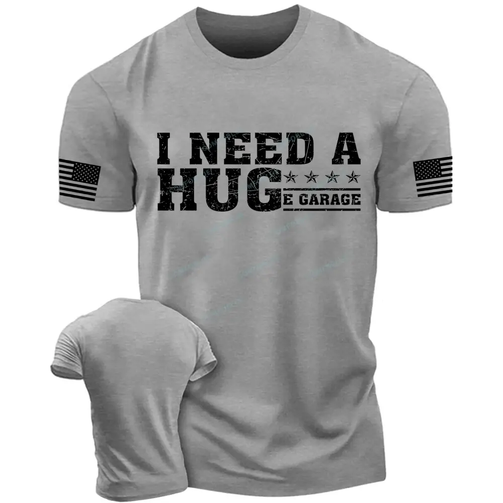 I Need a Huge Garage Funny Car Enthusiast Cotton T-Shirt