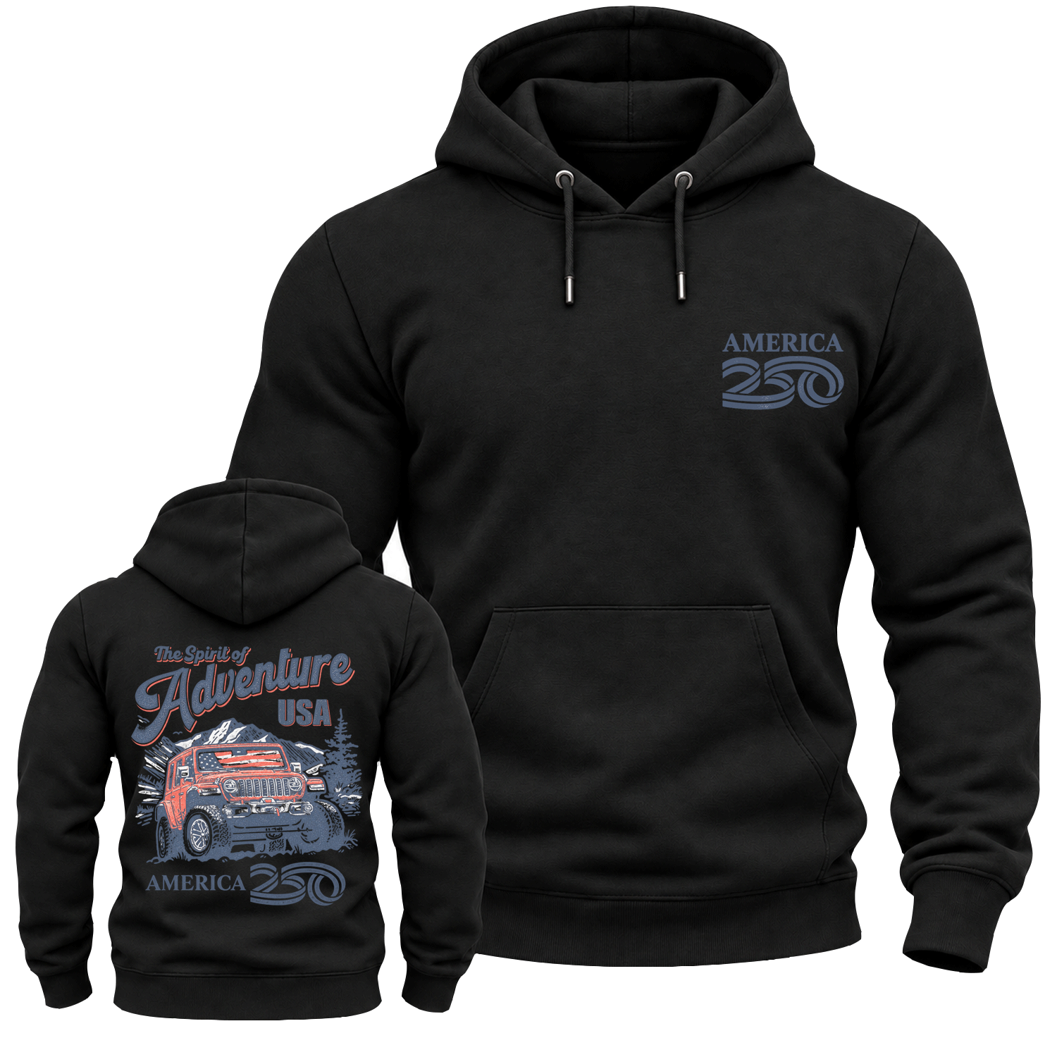 Jeep x America 250 Spirit of Adventure Cotton Hoodie