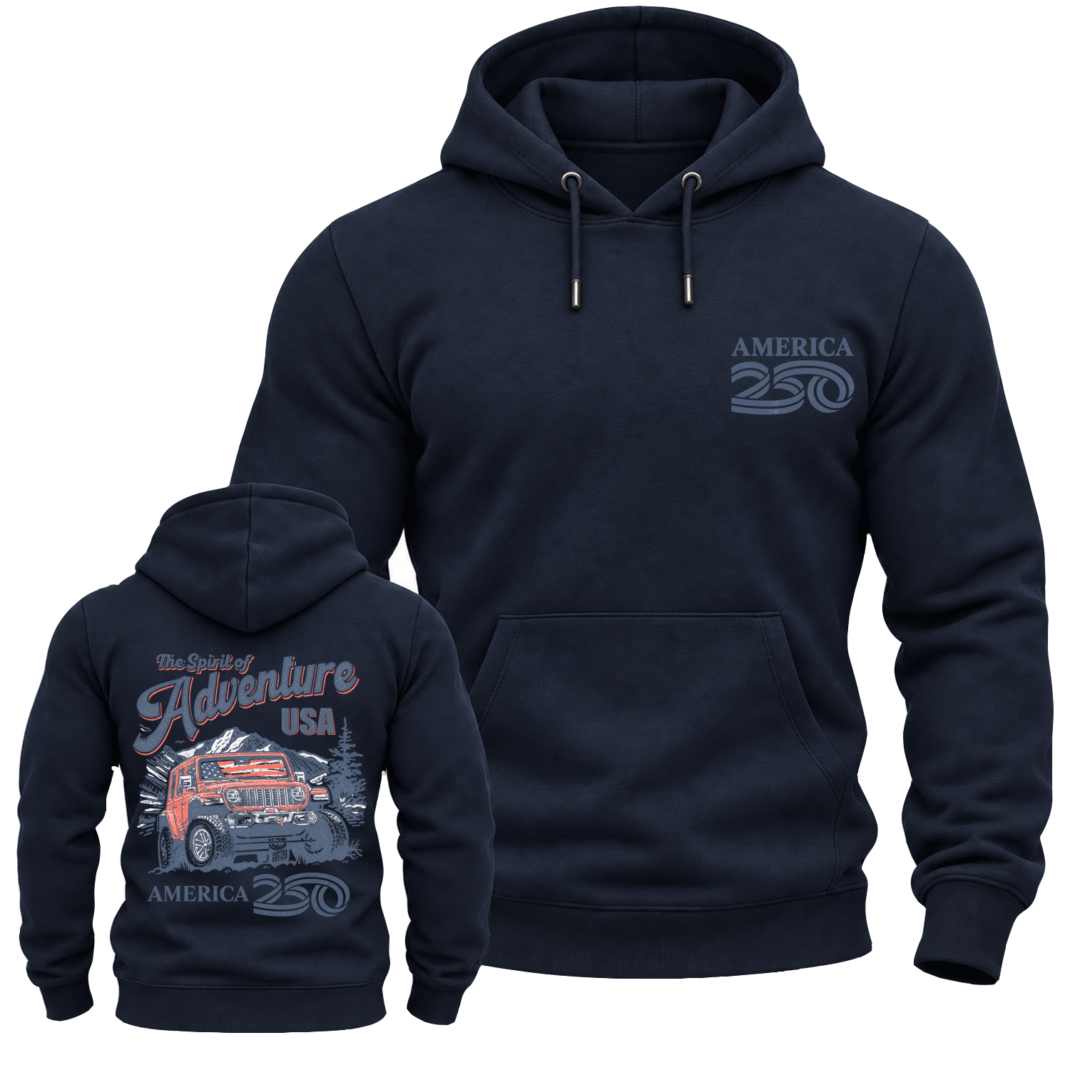 Jeep x America 250 Spirit of Adventure Cotton Hoodie