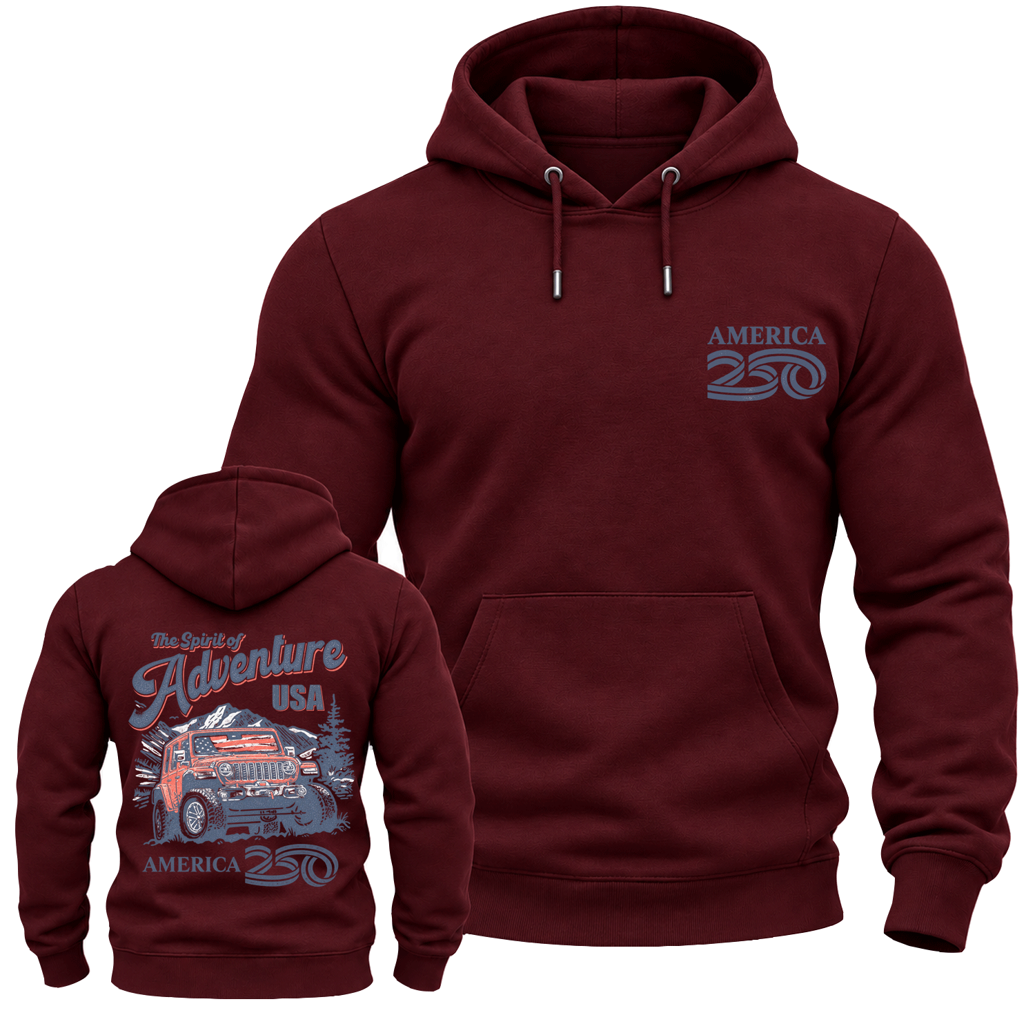 Jeep x America 250 Spirit of Adventure Cotton Hoodie