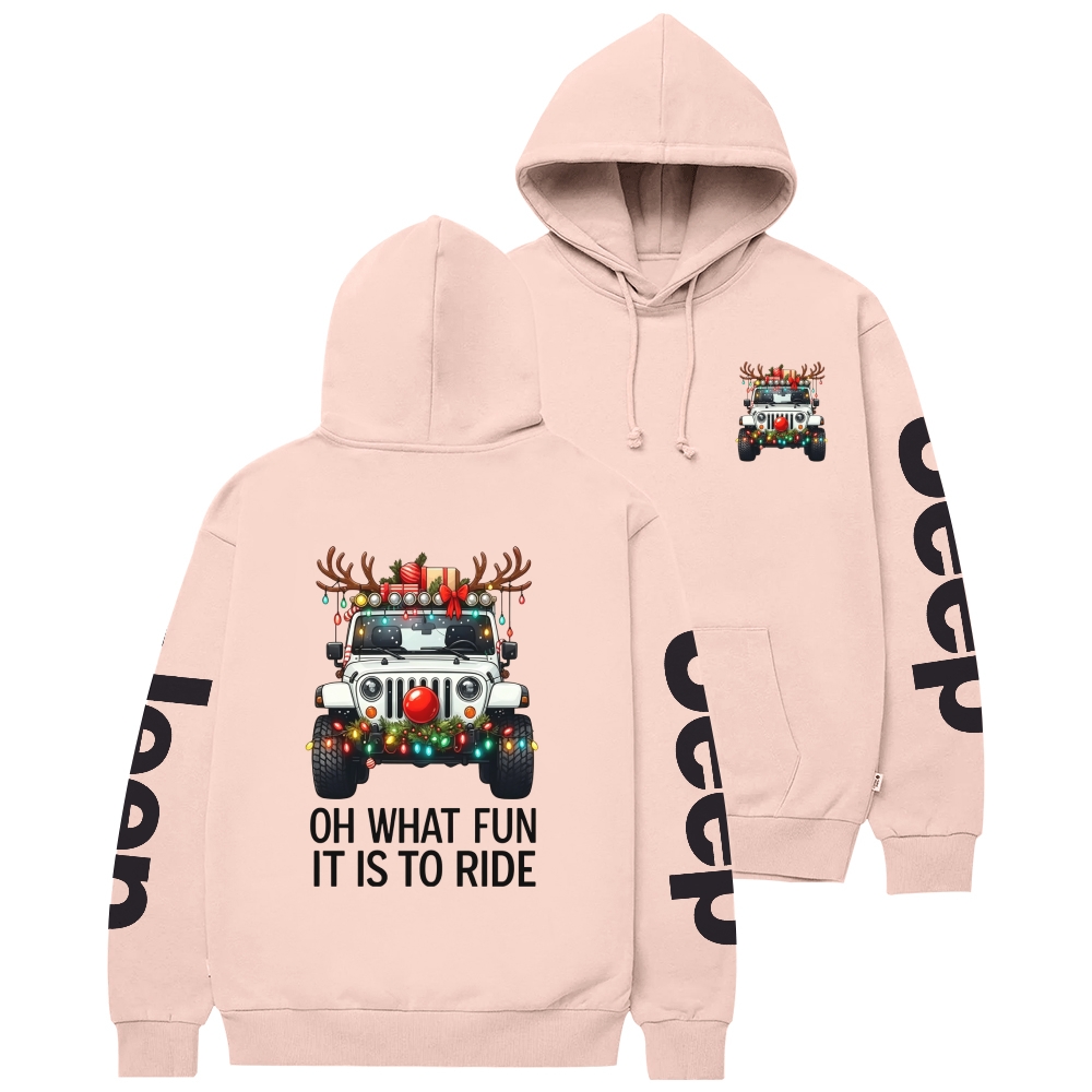 Oh What Fun It Is To Ride Jp Unisex Hoodie