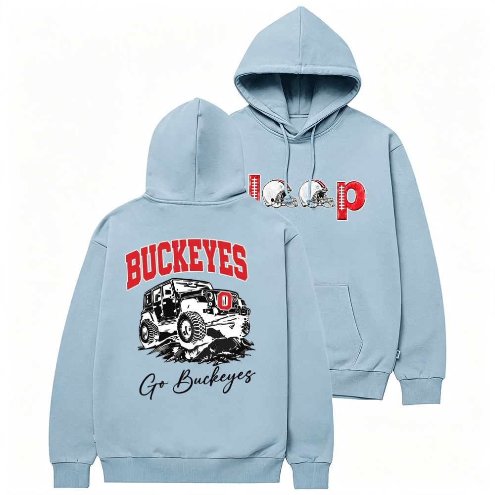 Ohio State Buckeyes X Jp Fans Cotton Hoodie