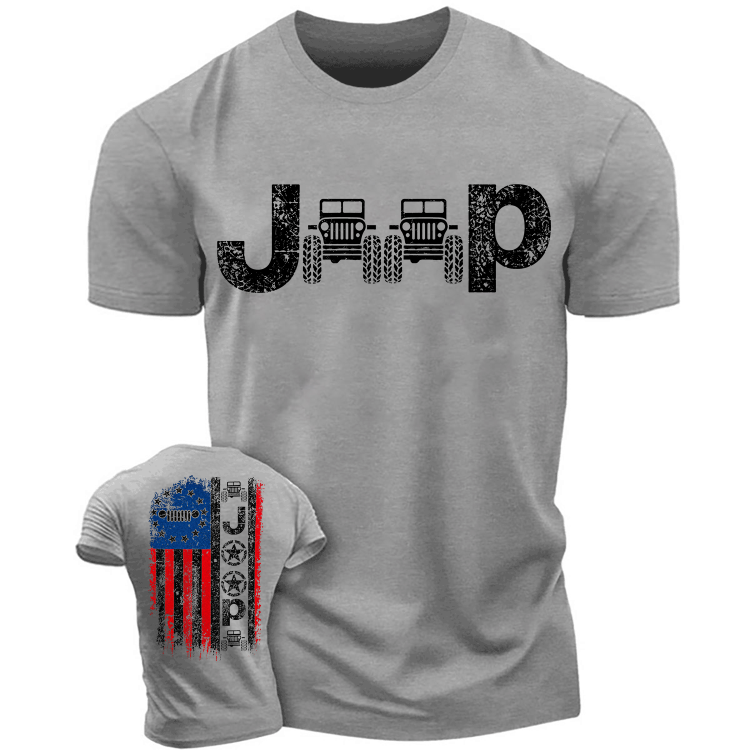 Patriotic Jp Off-Road Cotton Men's T-shirts
