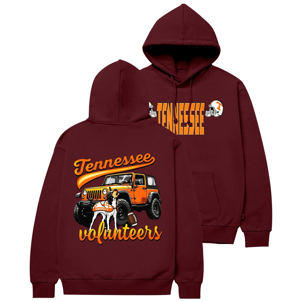 Tennessee Vols Orange Jp Casual Hoodie