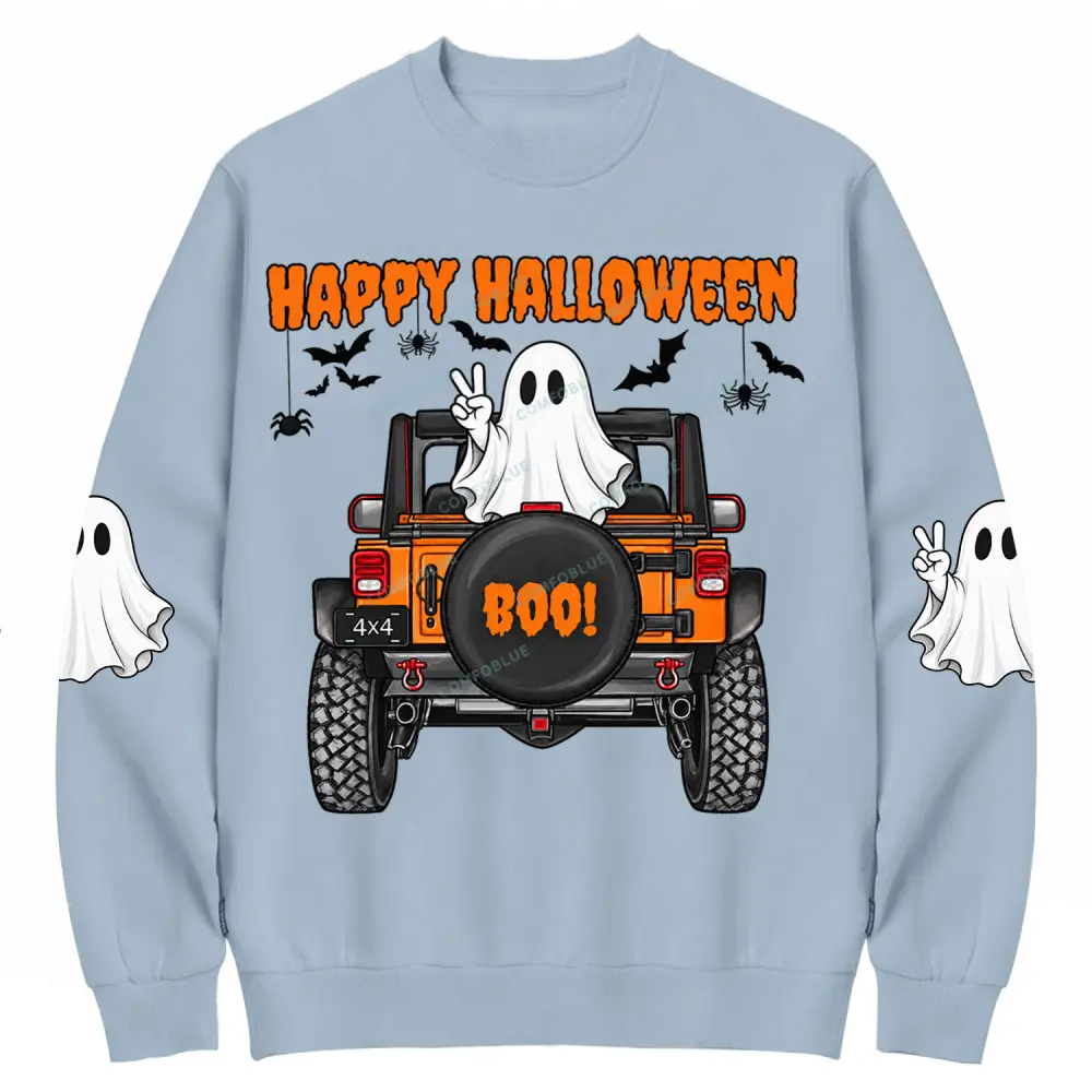 Ghost Peace Wave 4x4 Cotton Sweatshirt