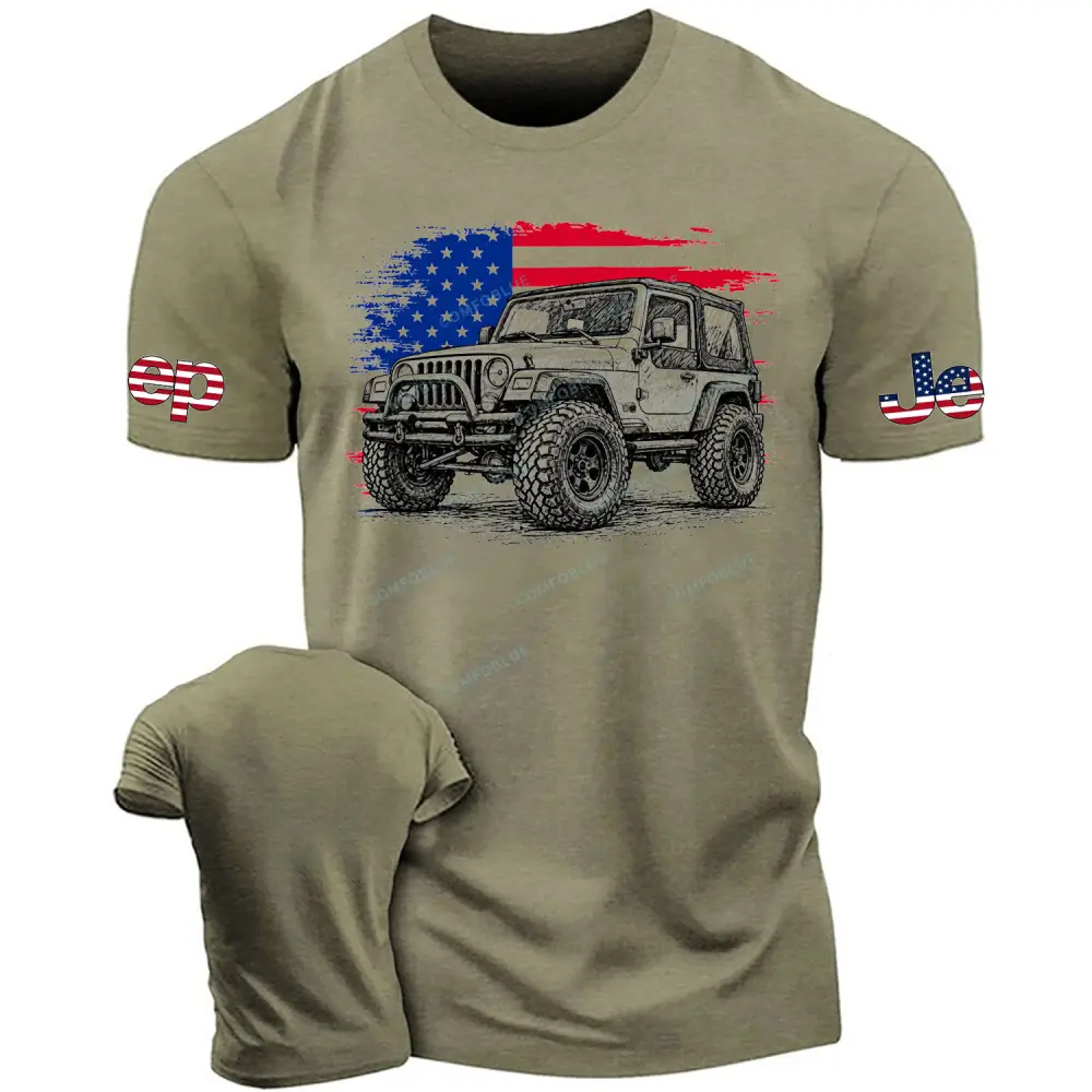 Patriot TJ USA Cotton T-shirt