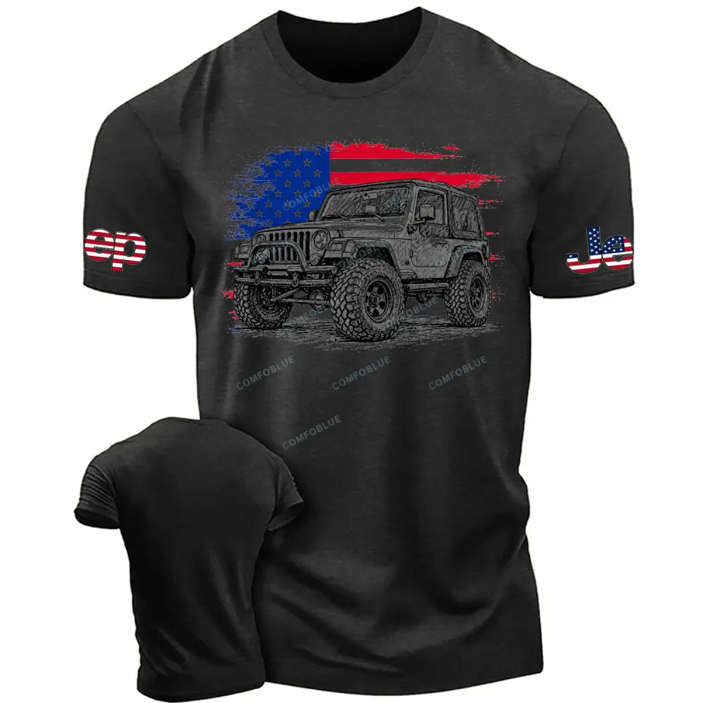 Patriot TJ USA Cotton T-shirt