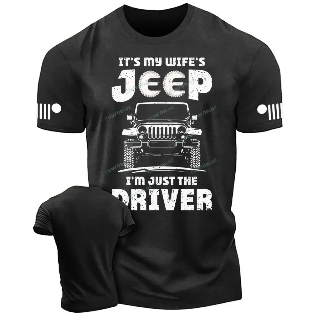 It’s My Wife’s Jp I’m Just The Driver Cotton T-shirt