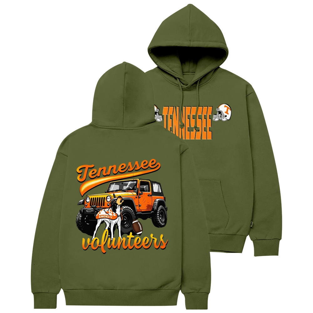 Tennessee Vols Orange Jp Casual Hoodie