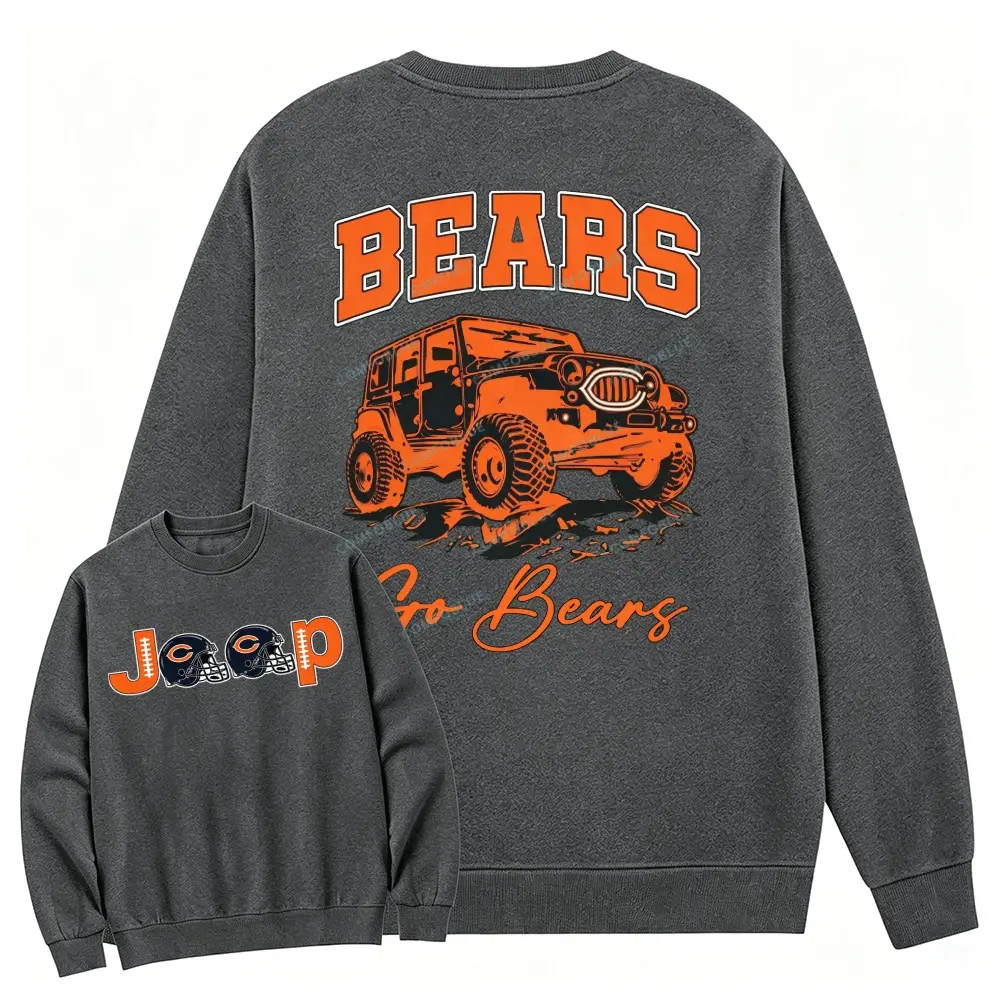Chicago Bears x Jp go Bears Cotton Sweatshirt