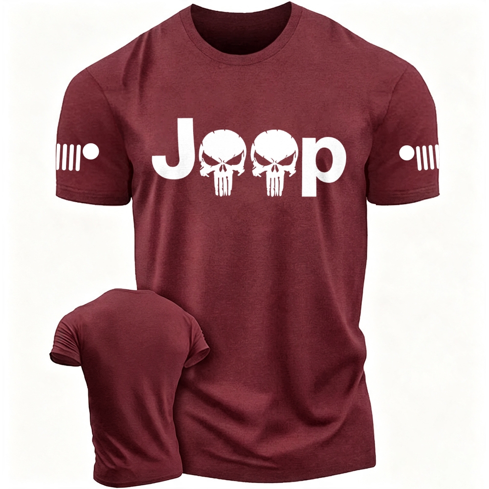 Jp Skull Punisher 4×4 Offroad Unisex T-shirt