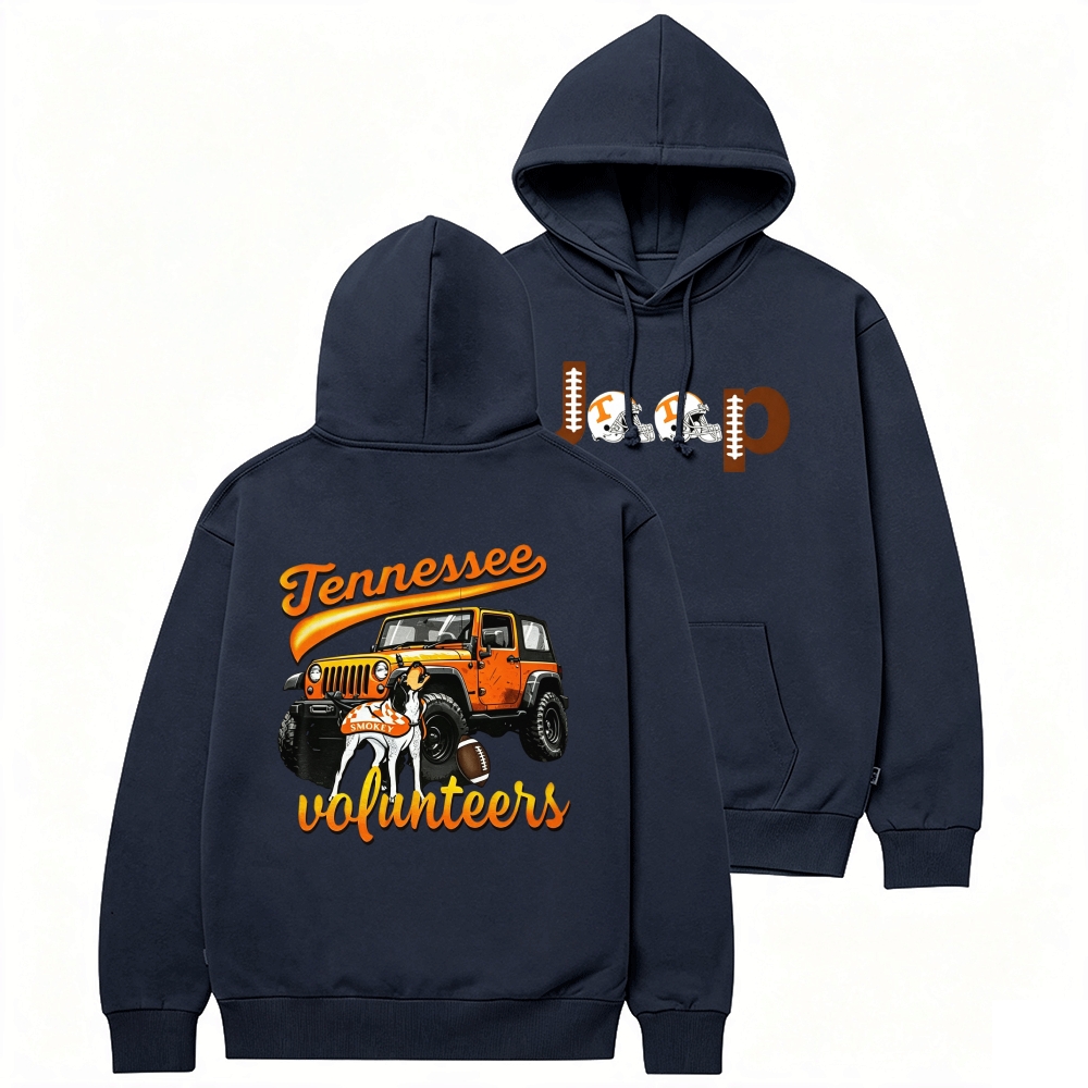 Tennessee Vols Orange Jp Casual Hoodie