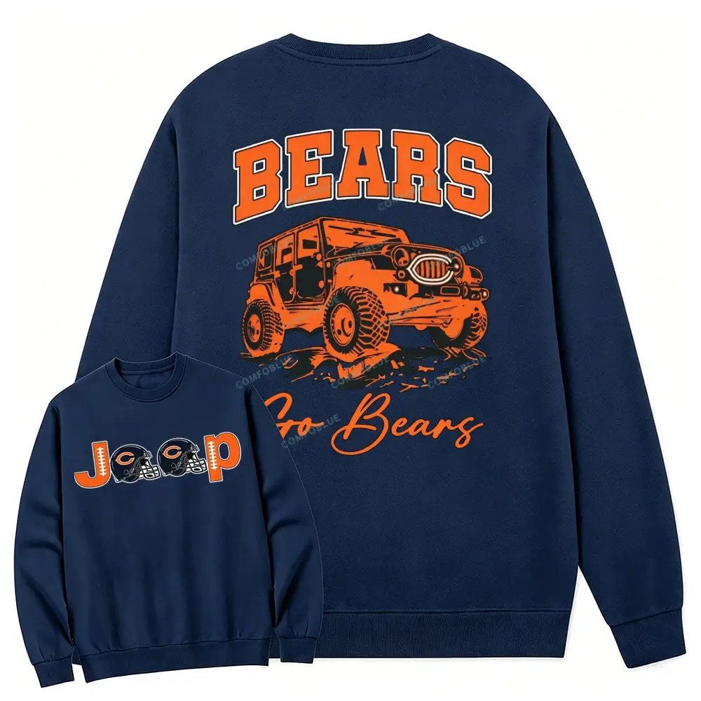 Chicago Bears x Jp go Bears Cotton Sweatshirt