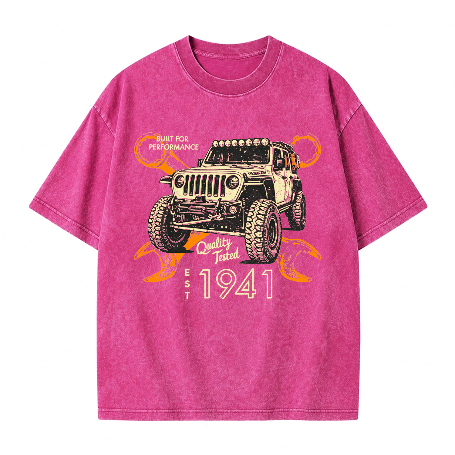 Jp Garage Est 1941 Unisex Washed T-Shirt