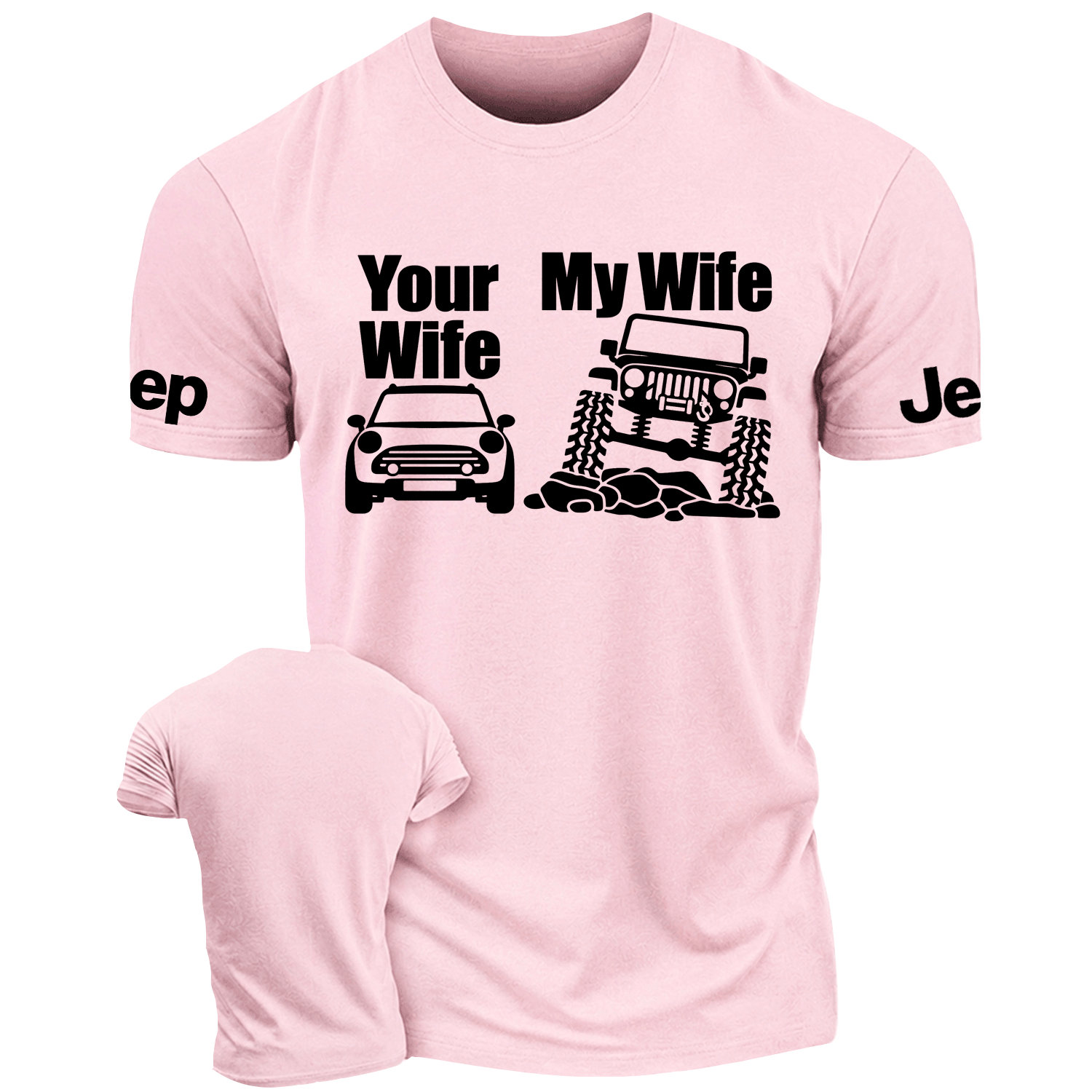 Your Wife vs My Wife Funny Jp Cotton T-shirt