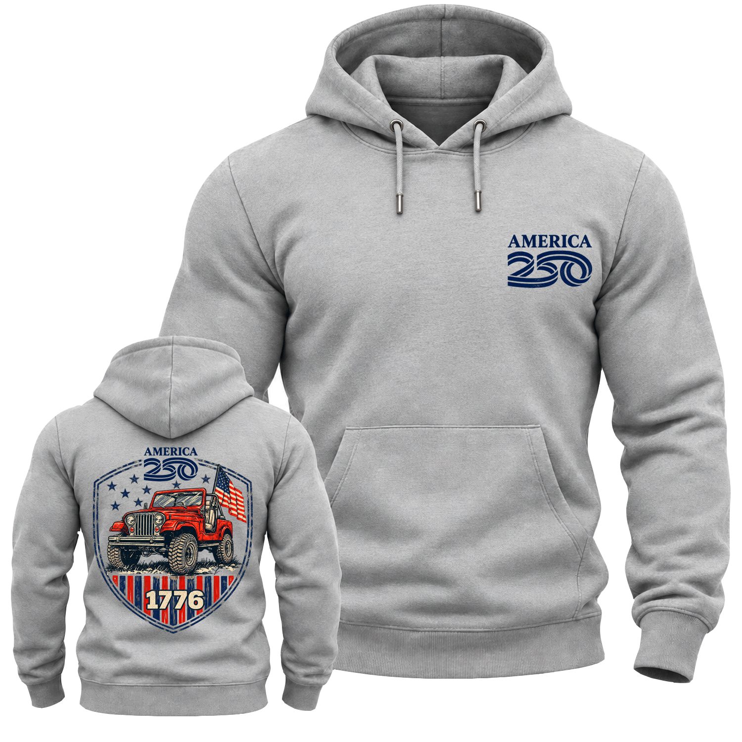 Jp x America 250 Freedom 1776 Cotton Hoodie