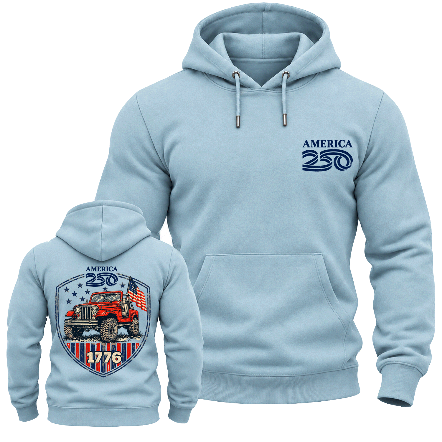 Jp x America 250 Freedom 1776 Cotton Hoodie