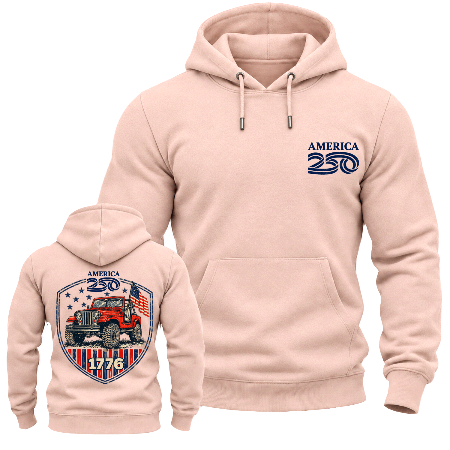 Jp x America 250 Freedom 1776 Cotton Hoodie