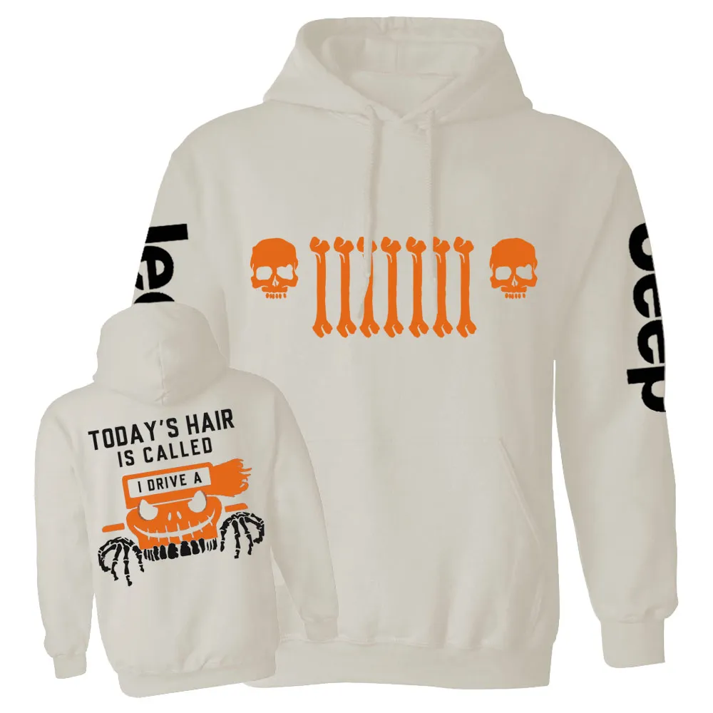 Halloween Jp Today's Hair Hoodie