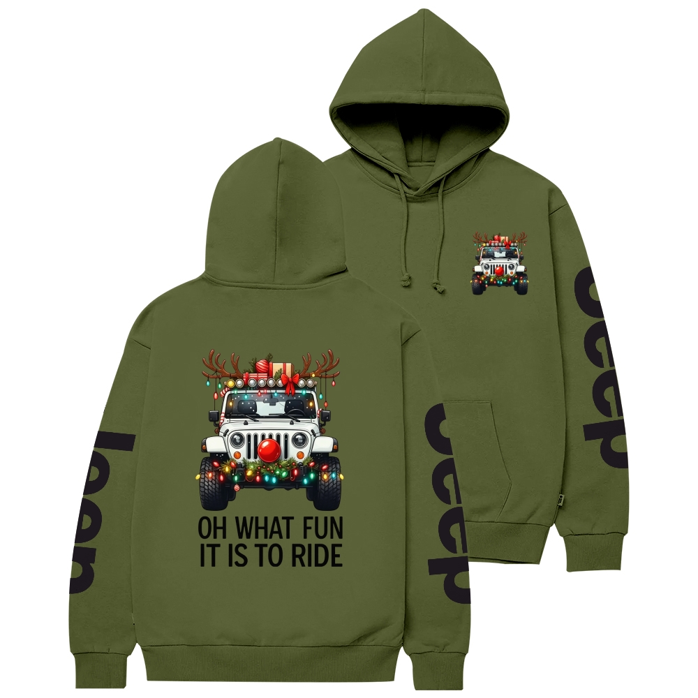Oh What Fun It Is To Ride Jp Unisex Hoodie