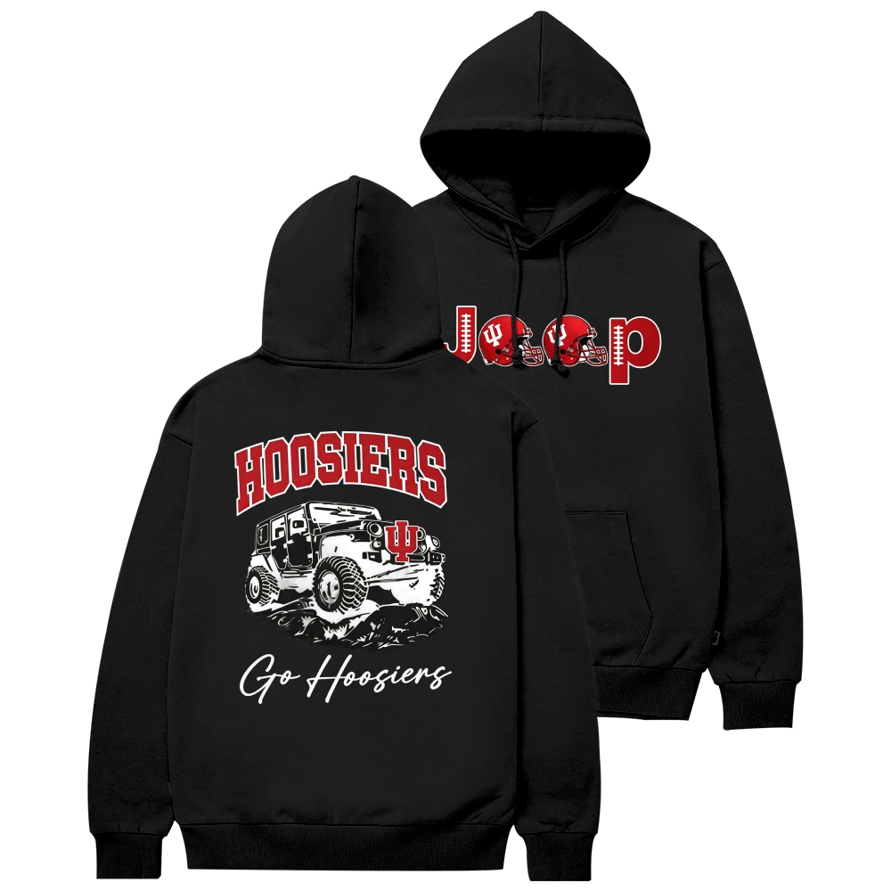 Indiana Hoosiers x Jp fans Cotton Hoodie