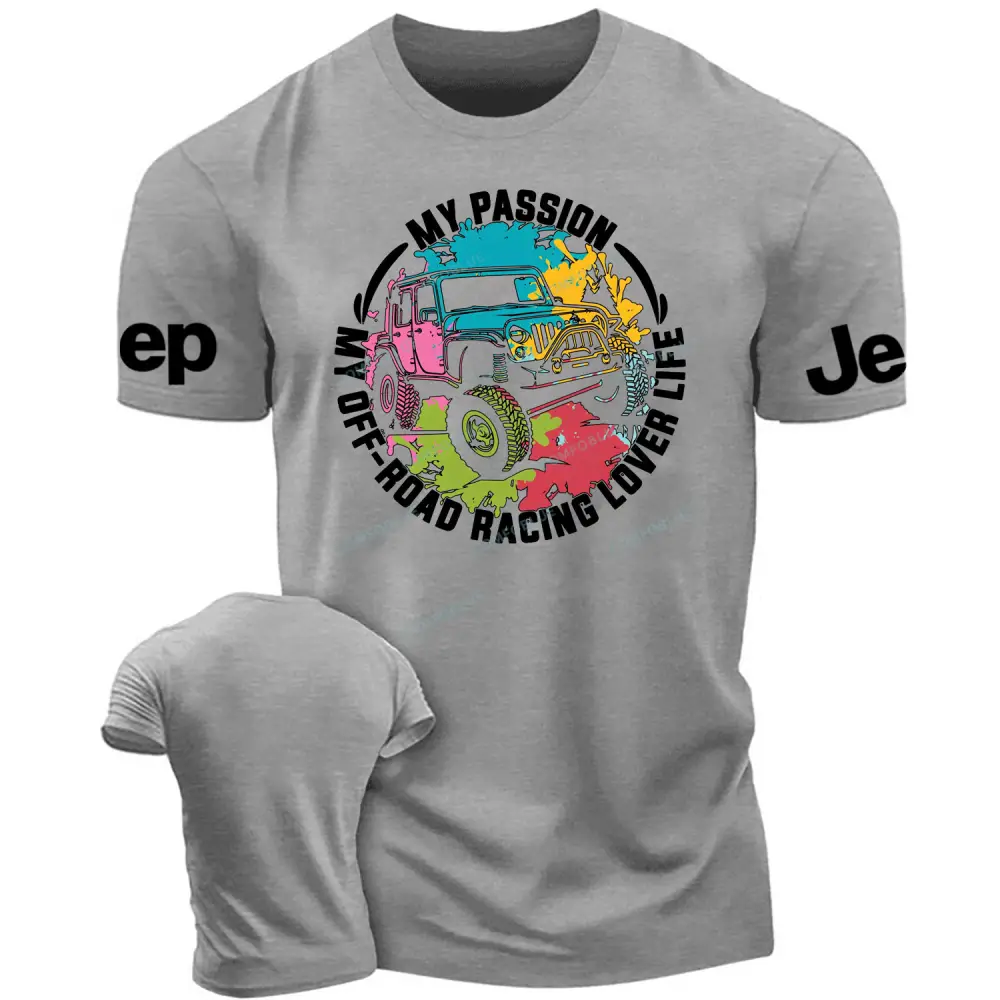 My Passion My Off Road Race Cotton T-shirt