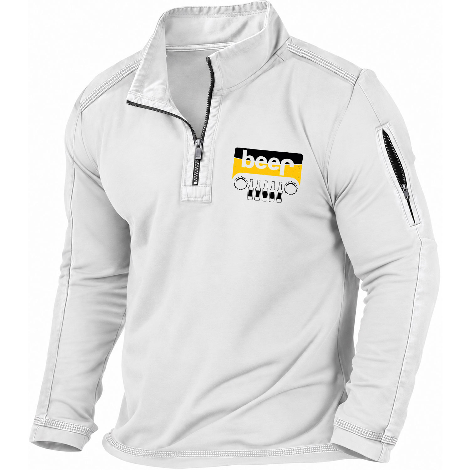 Beer Off-Road Quarter-Zip Sweatshirt