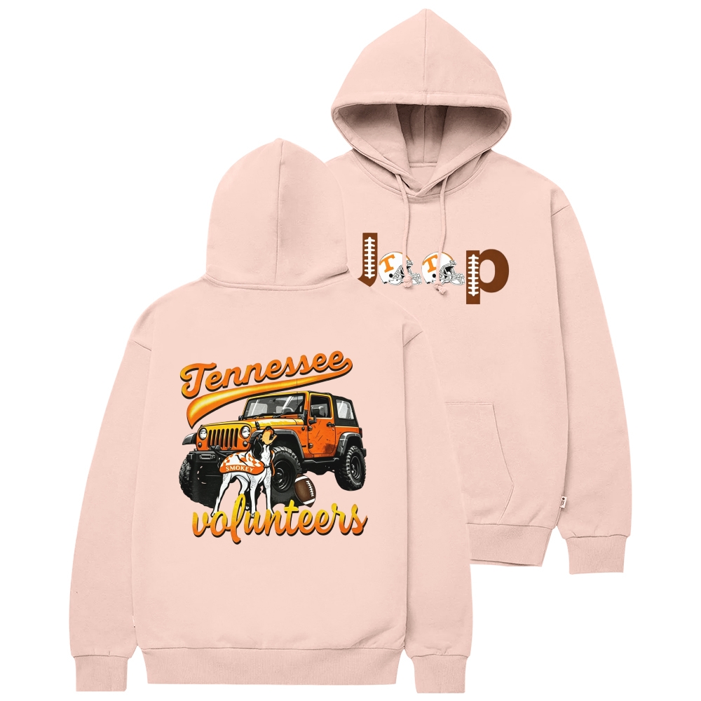 Tennessee Vols Orange Jp Casual Hoodie