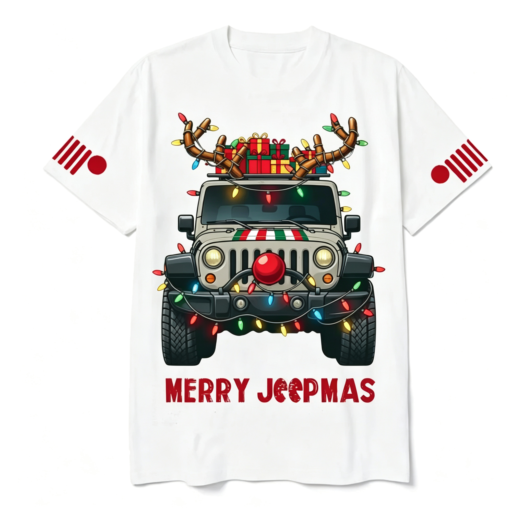 Christmas Offroading Merry Jpmas T-shirt 