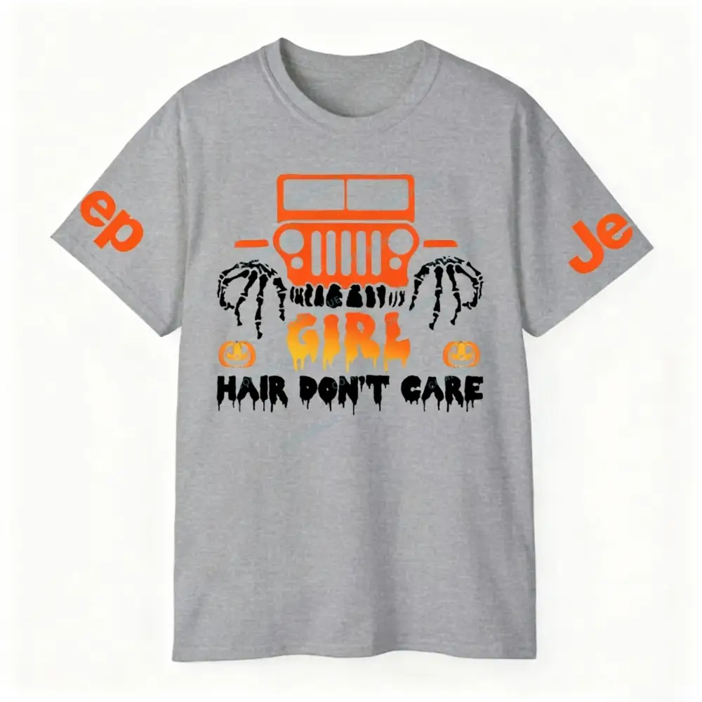 Halloween Girl Hair Don't Jp Unisex T-shirt