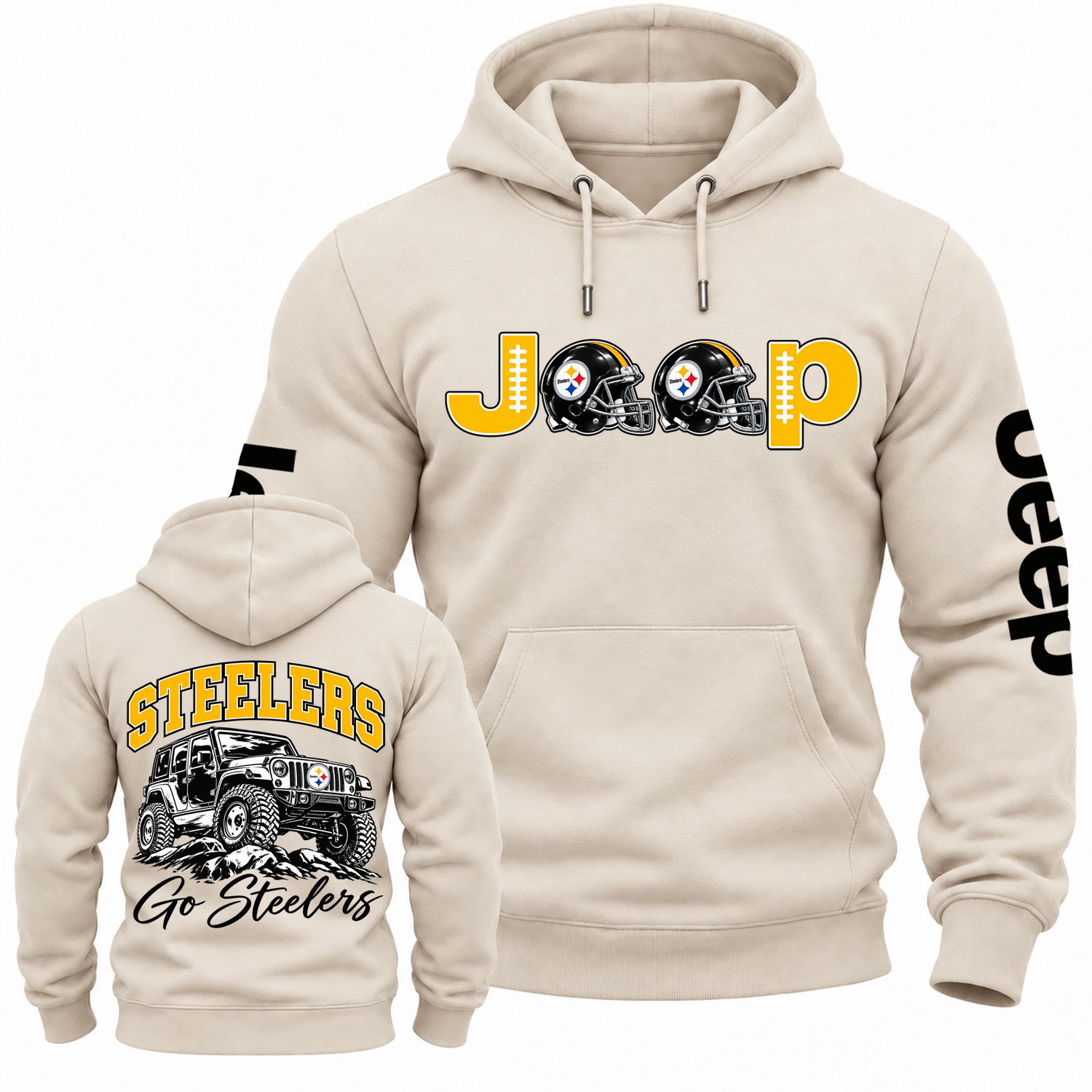 Pittsburgh Steelers X Jp Fans Cotton Hoodie