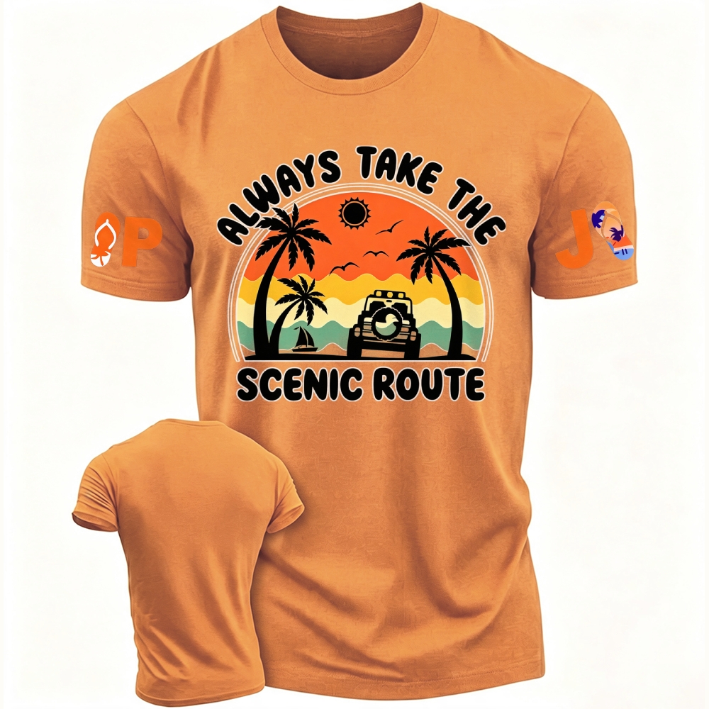 Always Take The Scenic Route  Jp Unisex T-shirt
