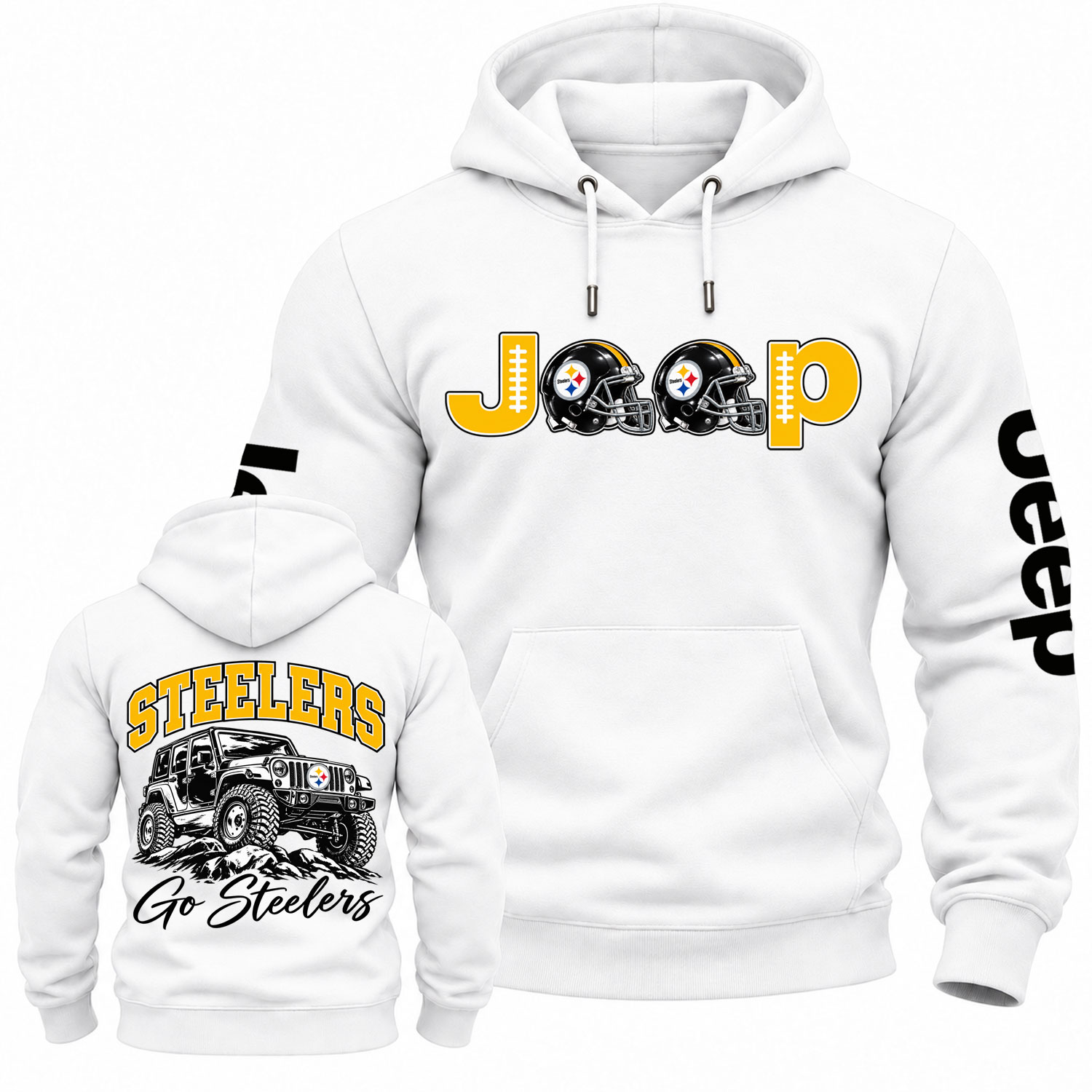Pittsburgh Steelers X Jp Fans Cotton Hoodie