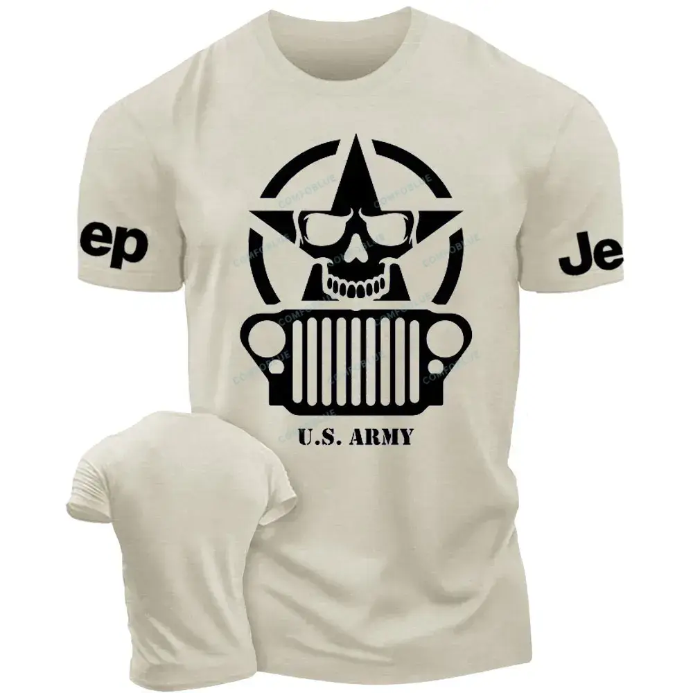 Skull Star Willys U.S. Army Jp Unisex T-shirt