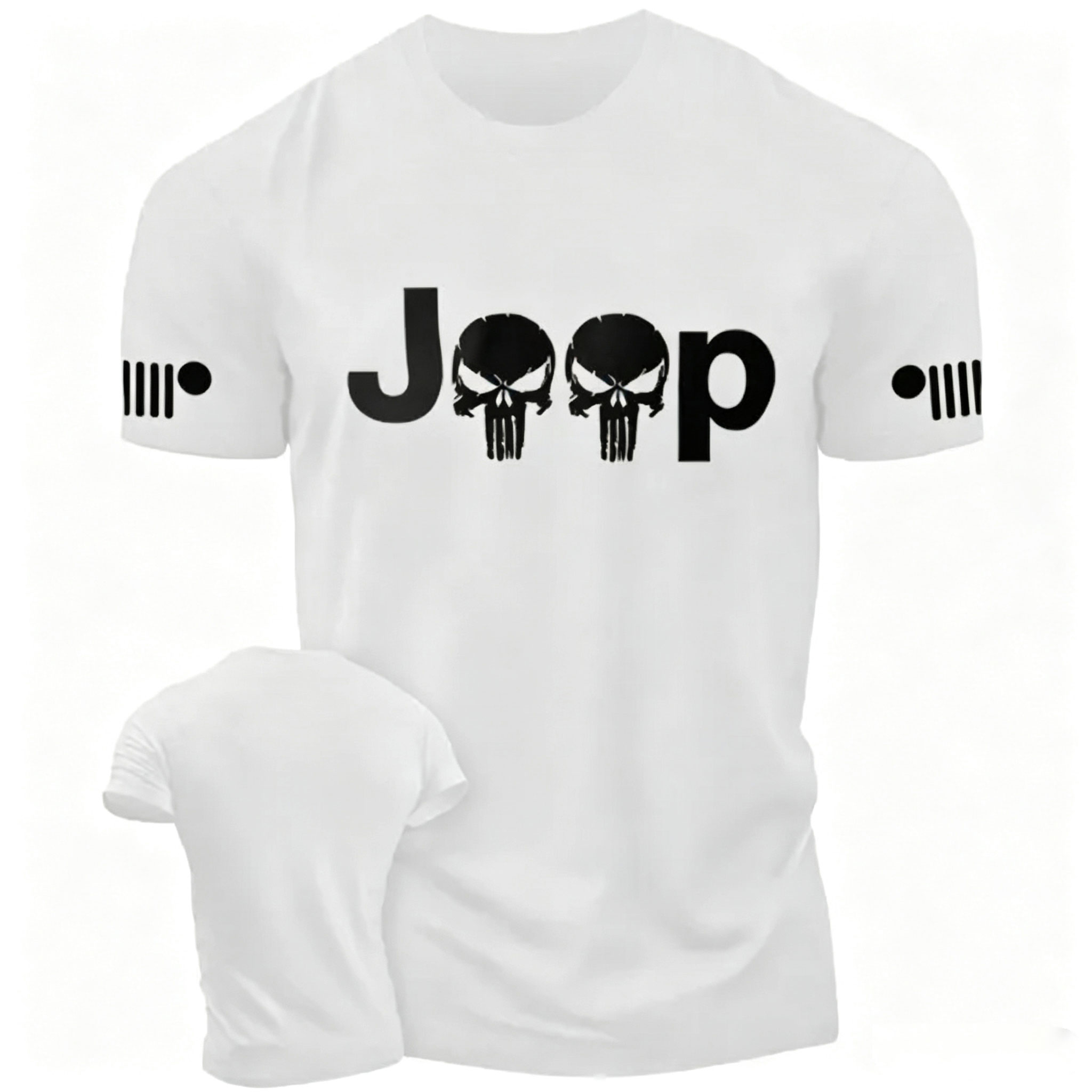 Jp Skull Punisher 4×4 Offroad Unisex T-shirt 